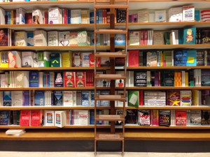 books at a bookstore