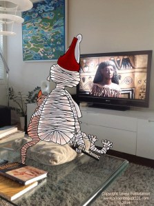 Mr Mummific watching the Picture Box